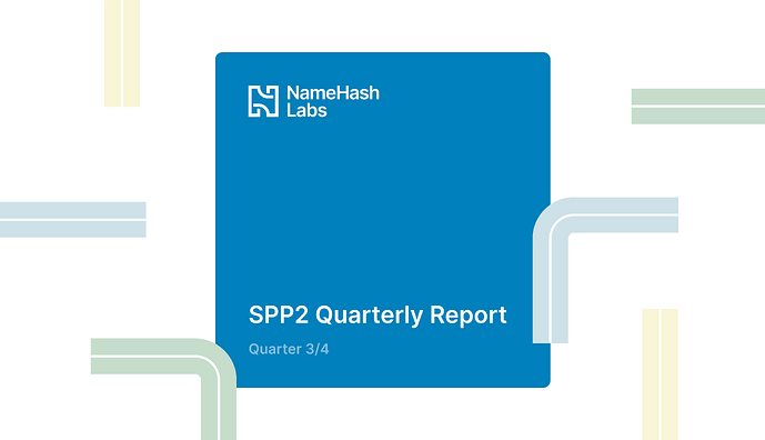 SPP2 Quarterly Report - Quarter 3 of 4