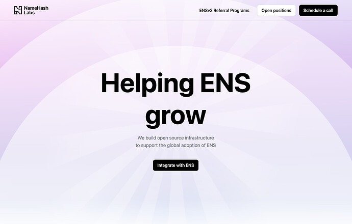 Helping ENS Grow