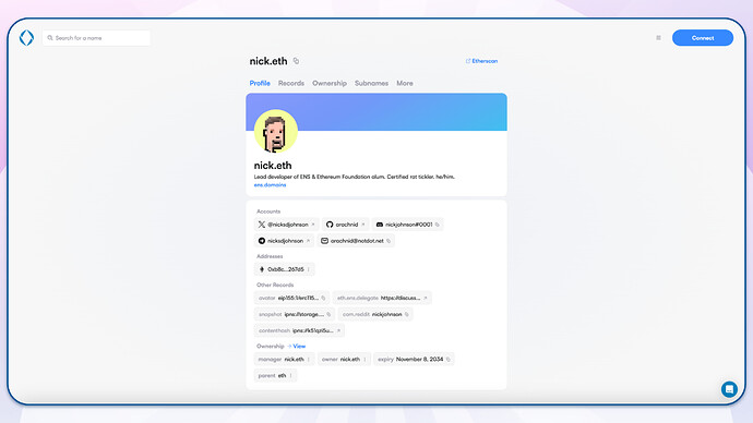 Official ENS Manager app