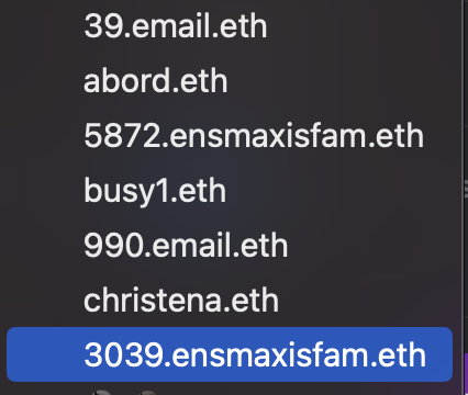 Sub domains and wrapped domains